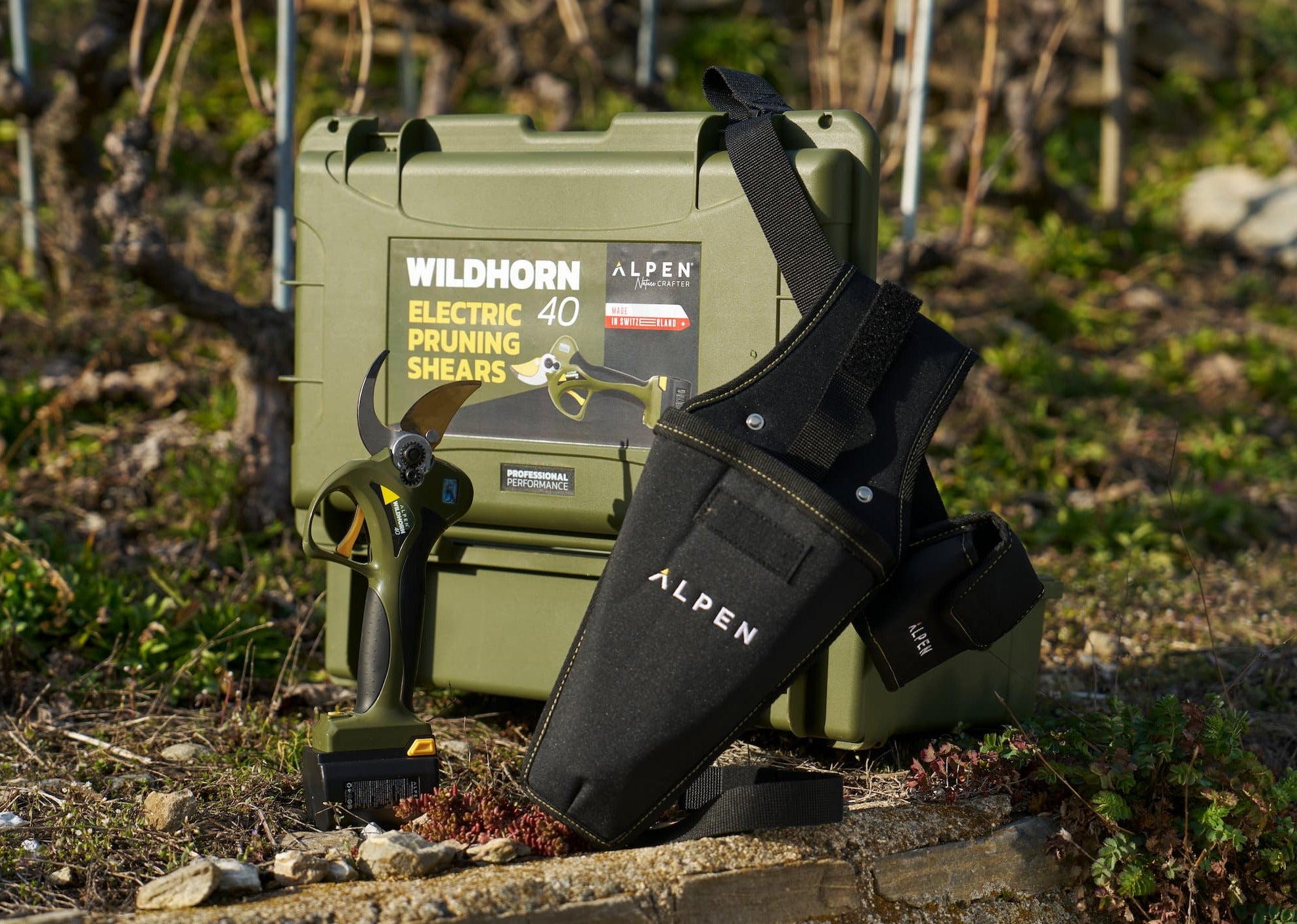 Tesoura de poda elétrica Wildhorn 40