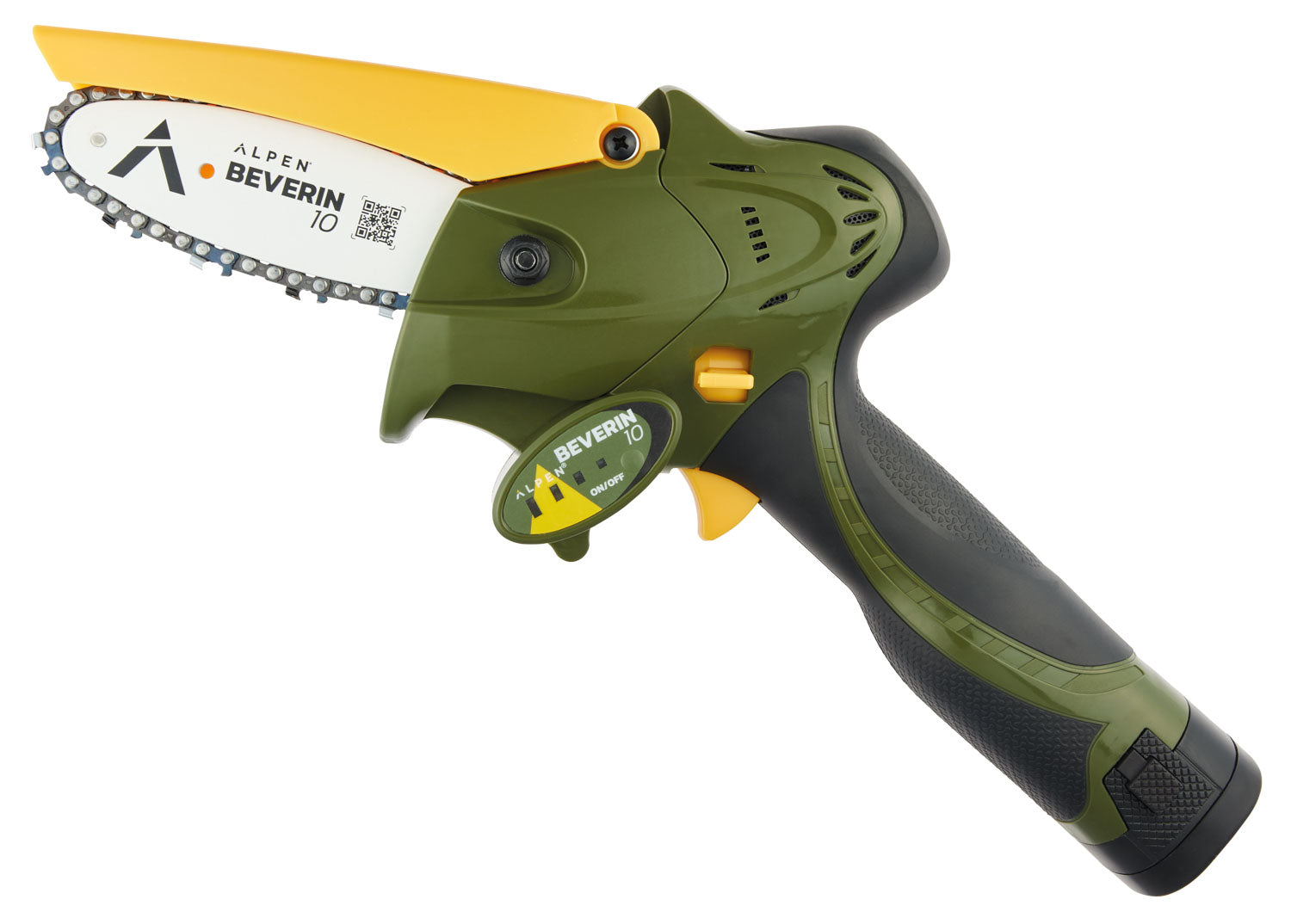 Beverin 10 Naked - Elektrische Mini-Kettensäge mit Koffer und Zubehör