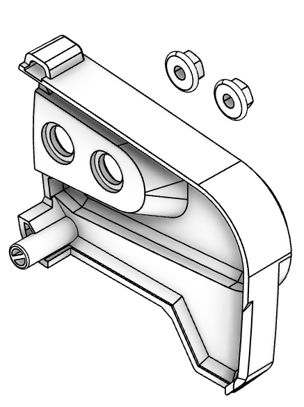 Small cover for wheel kit Beverin 20/44